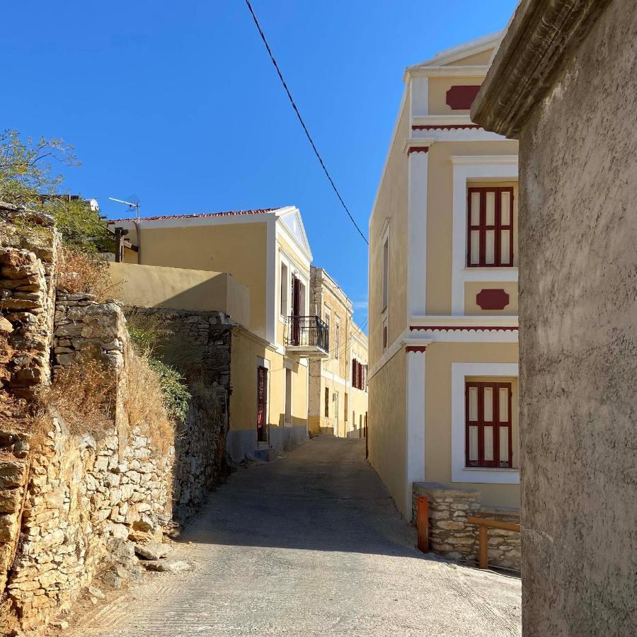 فيلا Little Blue In Chorio, سيمي المظهر الخارجي الصورة