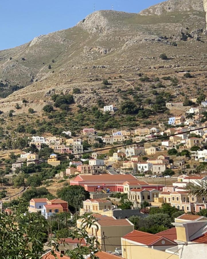 فيلا Little Blue In Chorio, سيمي المظهر الخارجي الصورة